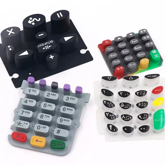 rubber keypads